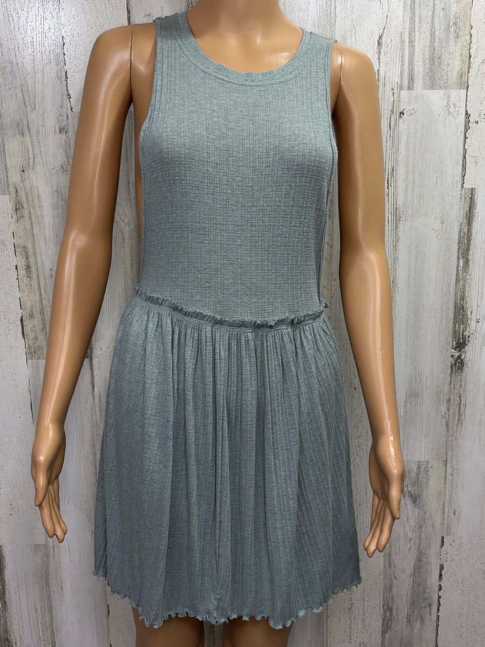 Free People FP Beach Lightweight Ribbed BRB Mini Dress - Picture 2 of 11